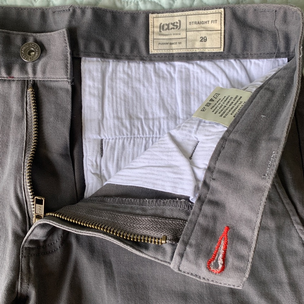 CCS STRAIGHT FIT GREY SHORTS.